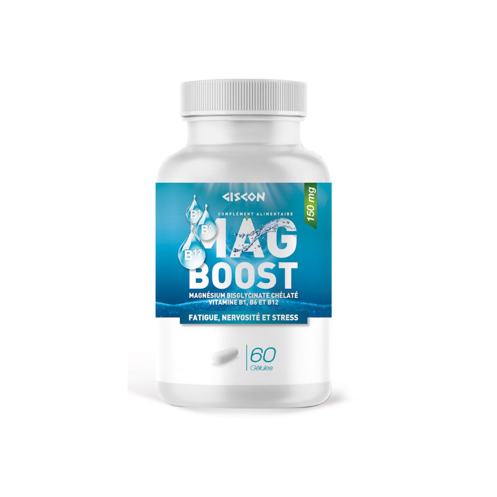 MagBoost Magnésium Bisglycinate – 60 gélules
