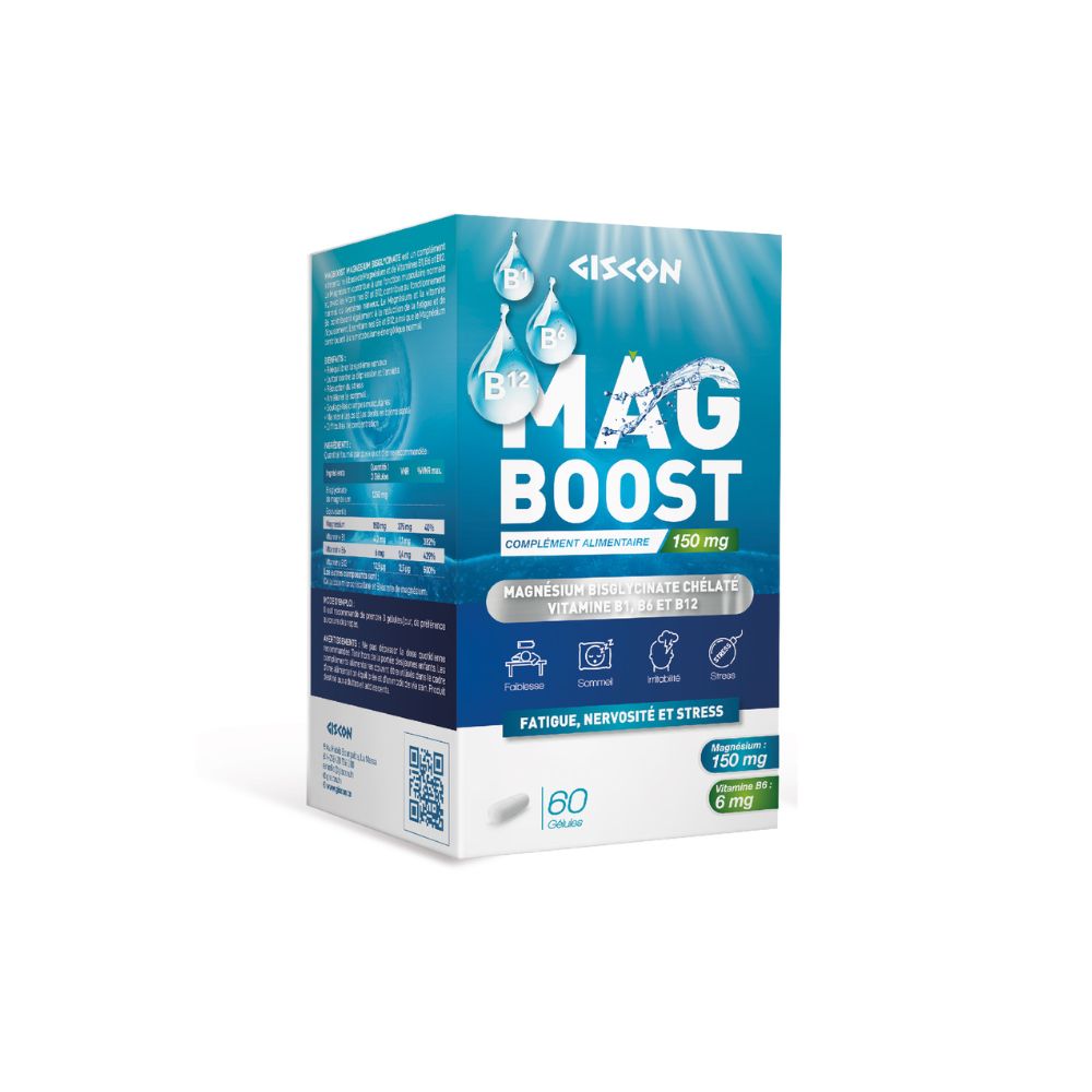 MagBoost Magnésium Bisglycinate – 60 gélules – Image 2