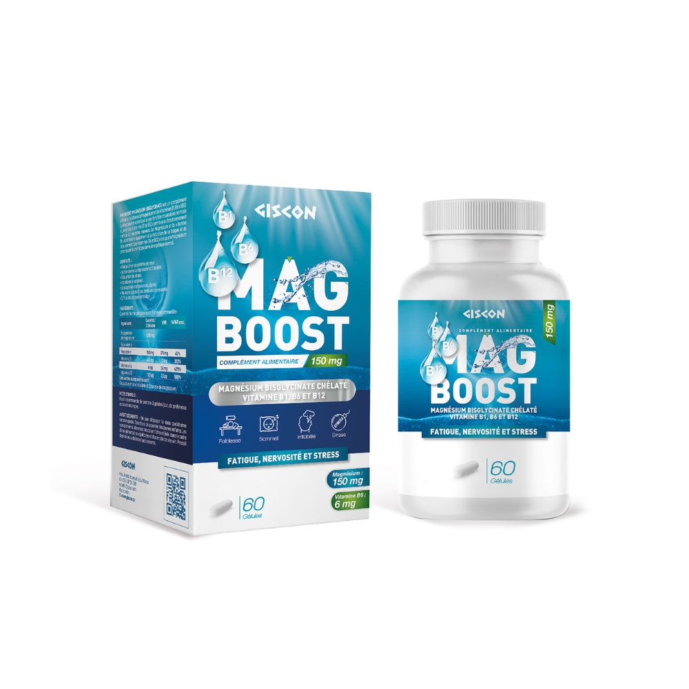 MagBoost Magnésium Bisglycinate – 60 gélules – Image 3