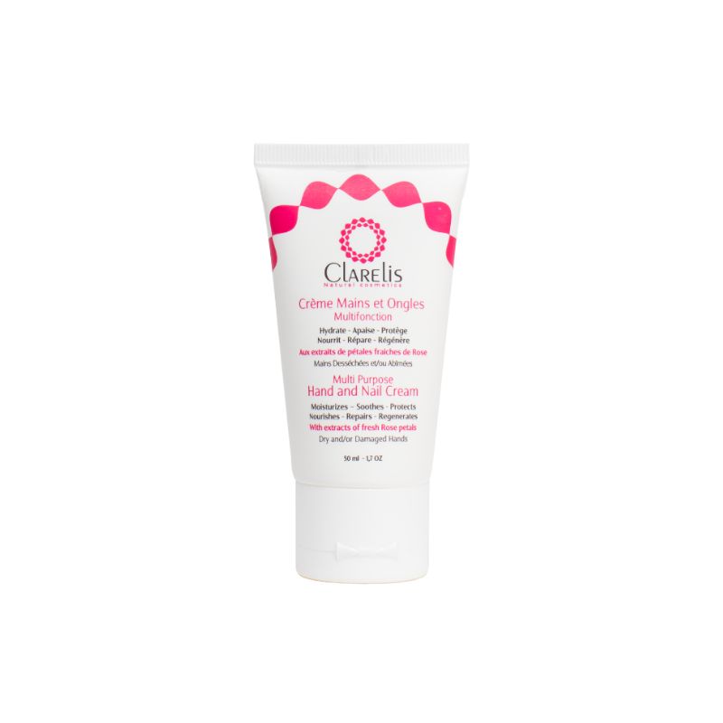 CLARELIS CRÈME MAINS ET ONGLES MULTIFONCTION – Tube 50 ml