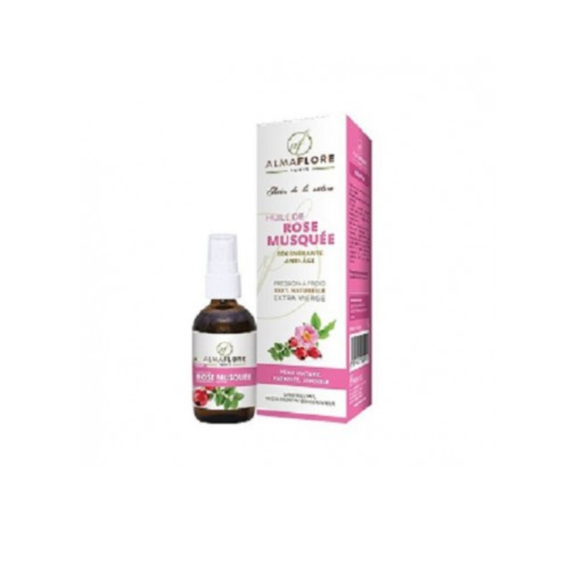 ALMAFLORE HUILE DE ROSE MUSQUEE 10 ML