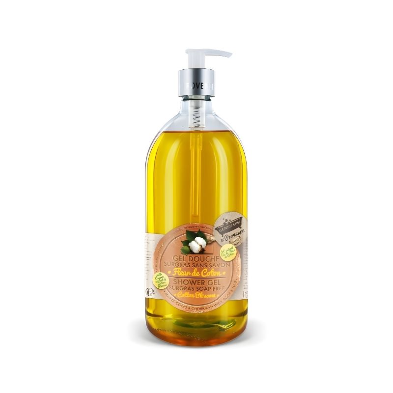 BAIN DE PROVENCE GEL DOUCHE FLEUR COTON 1 L