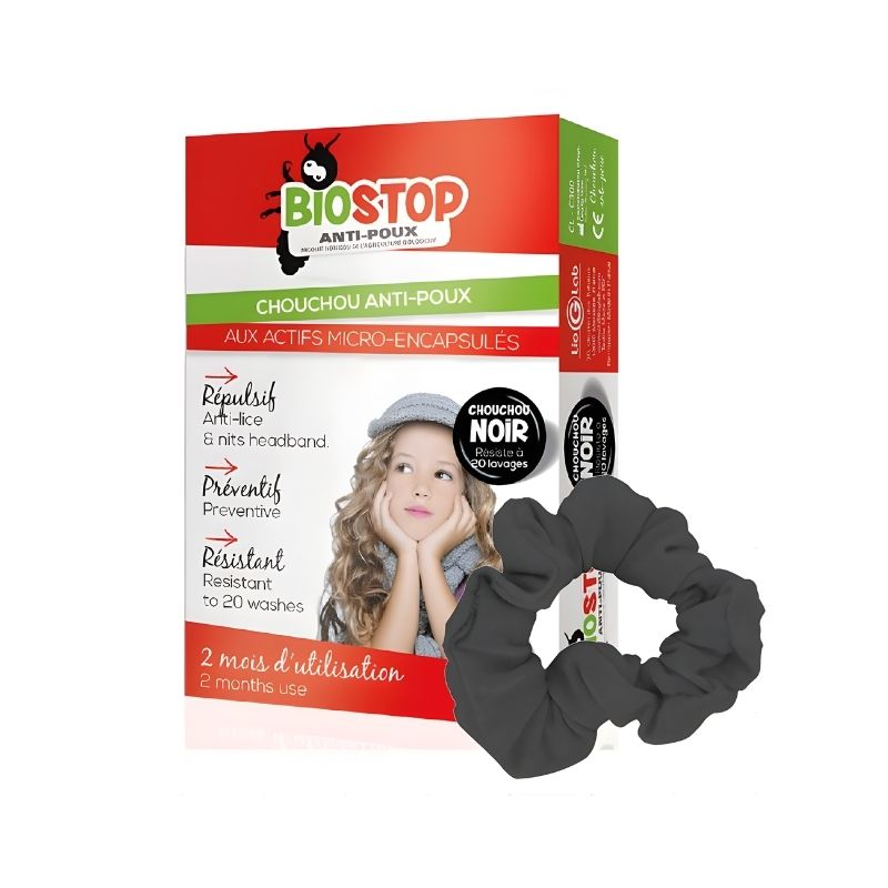 BIOSTOP CHOUCHOU ANTI POUX NOIR BT/1