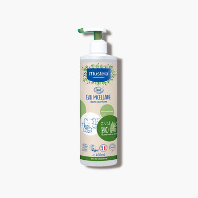 MUSTELA BIO EAU MICELLAIRE SANS RINÇAGE 400ML