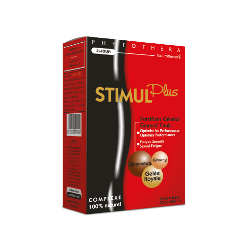 PHYTOTHERA STIMUL PLUS 30 gélules