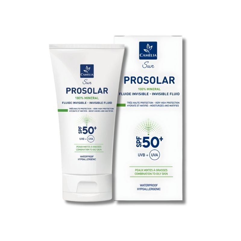 PROSOLAR 50+ FLUIDE MINERAL INVISIBLE 50 ML