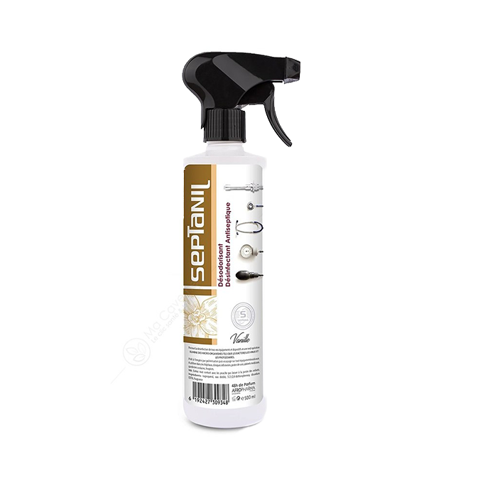 SEPTANIL DESODORISANT DESINFECTANT ANTISEPTIQUE VANILLE 500ML