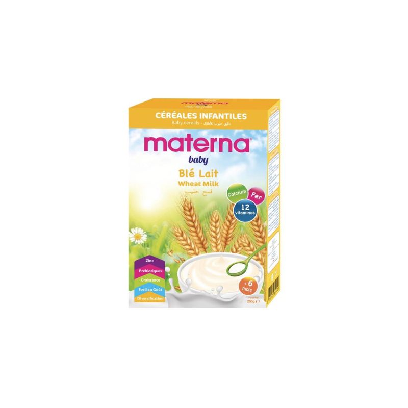 MATERNA FARINE BLE LAIT 200GR