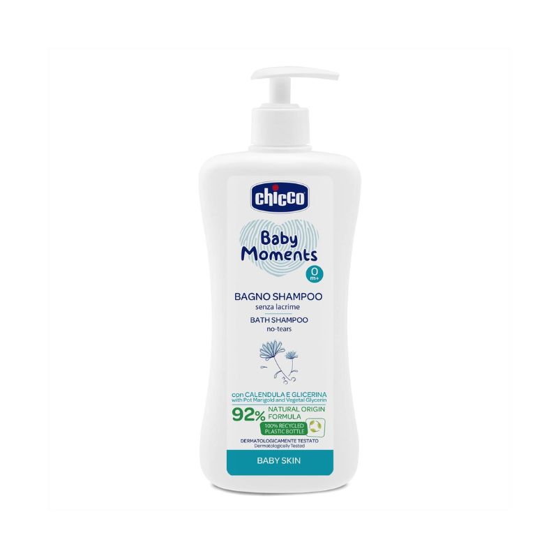 CHICCO SHAMPOING CHEV & CORPS BABY MOMENTS 500 ml