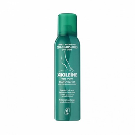 AKILEINE SPRAY ASEPTISANT DEO CHAUSSURES TRES FORTE TRANSPIRATION 150ML