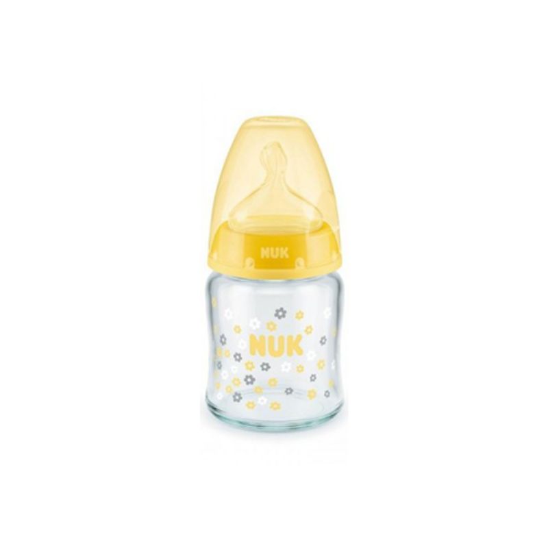 NUK BIBERON FIRST CHOICE JAUNE + 0-6M 120 ML