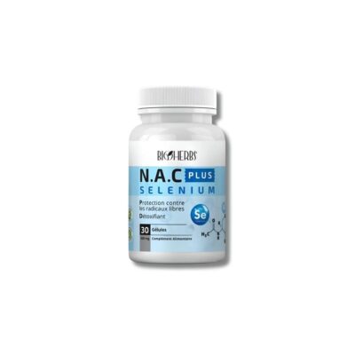 BIOHERBS – N A C PLUS SELENIUM 30 GÉLULES