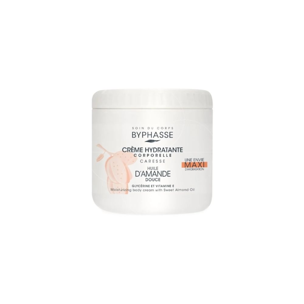 BYPHASSE CREME HYDRA CORPS A L’AMANDE DOUCE 500 ML