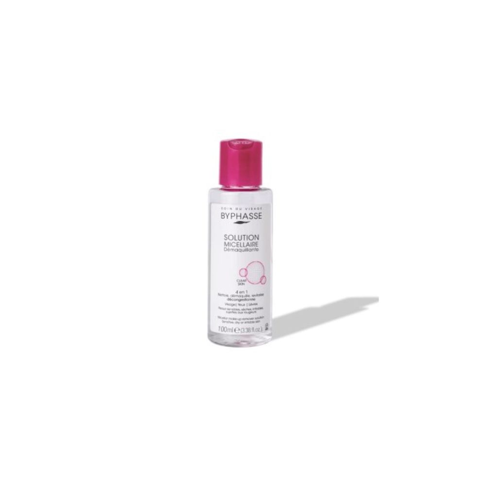 BYPHASSE SOLUTION MICELLAIRE DEMAQUILLANTE 100ML