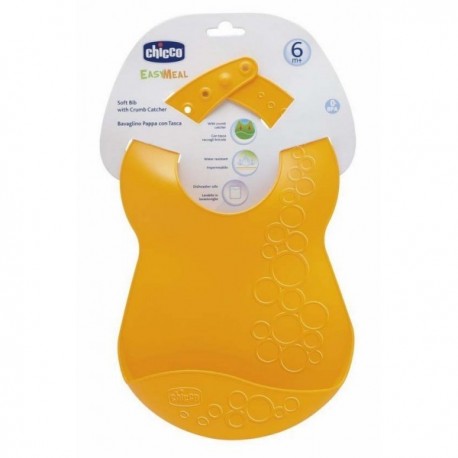 CHICCO Bavoir souple 6m+