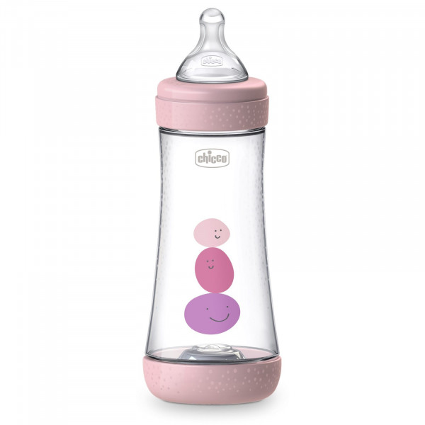 CHICCO Biberon Perfect 5 300ML Rose