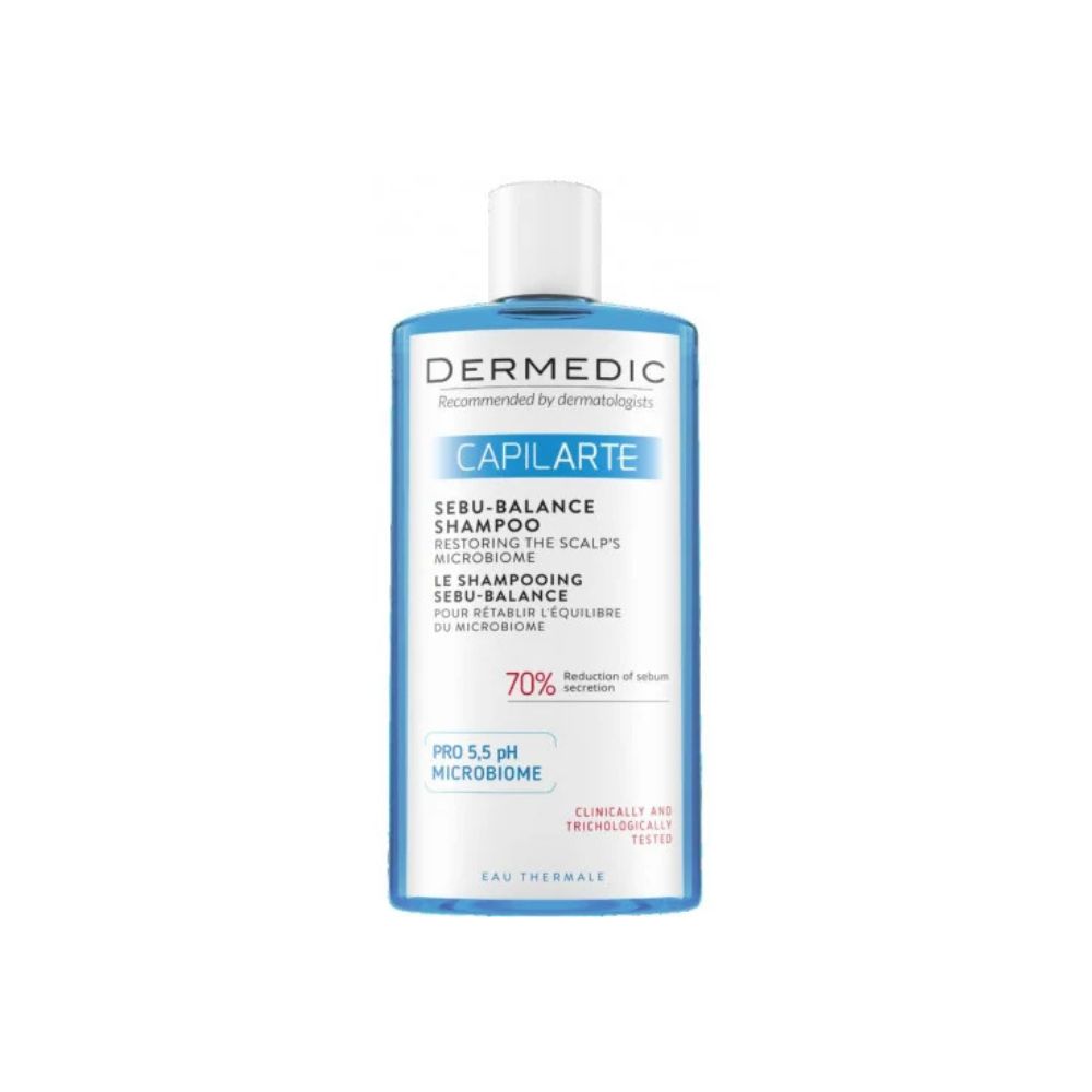 DERMEDIC CAPILARTE SHAMPOOING SEBU BALANCE CHEVEUX GRAS 300ML