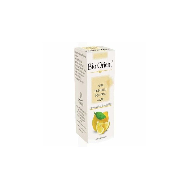 BIO ORIENT Huile Essentielle de Citron Jaune 10ML