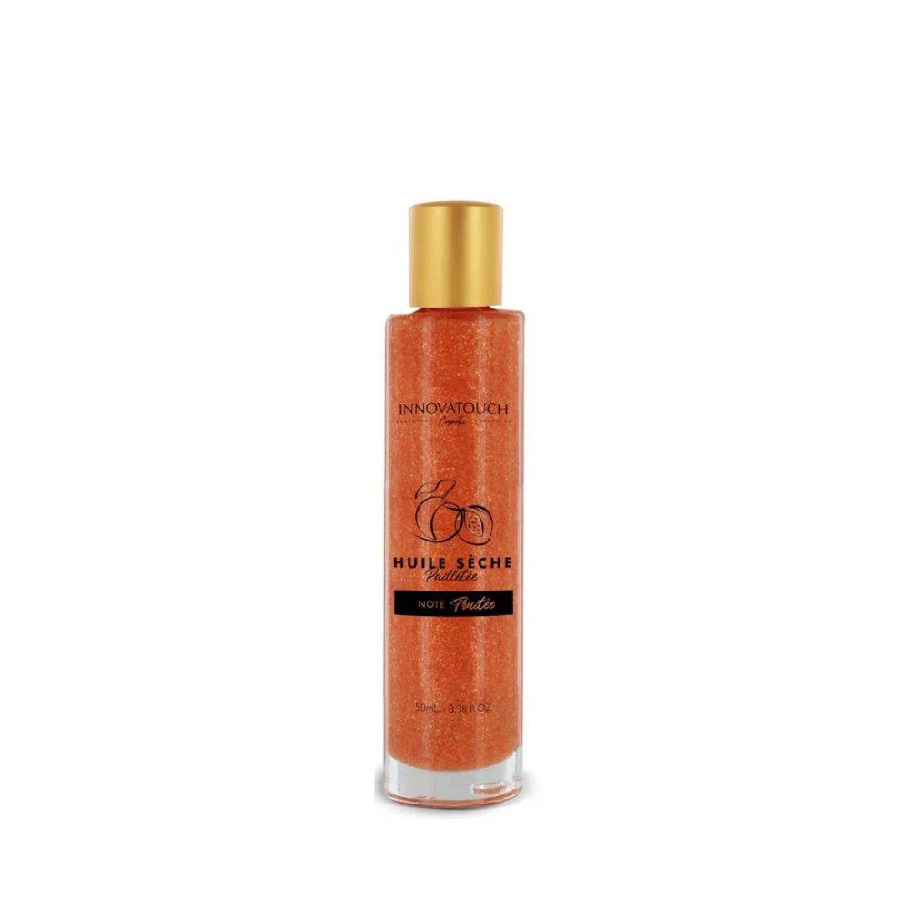 INNOVATOUCH Huile sèche pailletée – Note fruitée 50 ml