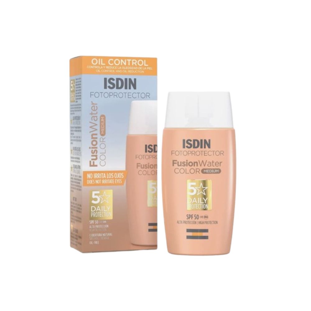 ISDIN ÉCRAN SOLAIRE FUSION WATER TEINTE Medium SPF50+ 50ML