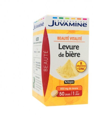 JUVAMINE LEVURE DE BIERE – 50 COMPRIMES