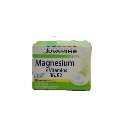 JUVAMINE MAGNESIUM & VITAMINE B6, B2 30COMP