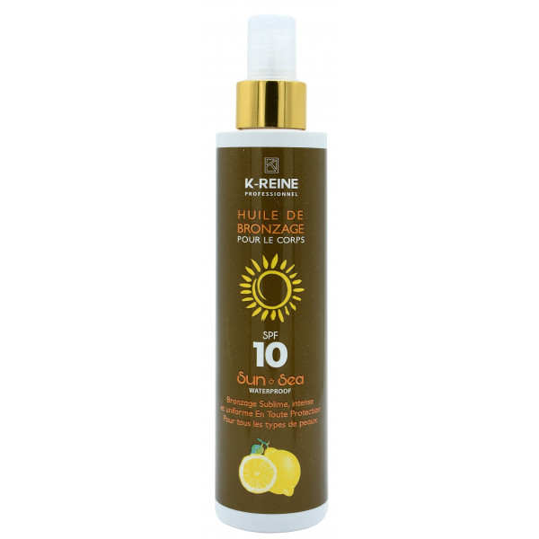 K-REINE Huile De Bronzage Corps SPF10