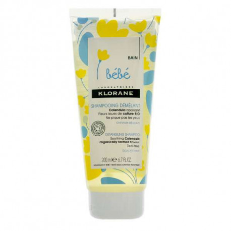 KLORANE Bébé – Shampooing Doux Démêlant 200 ml
