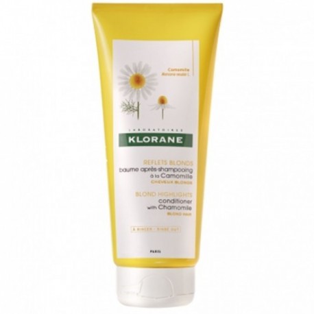 KLORANE REFLETS BLONDS BAUME APRES-SHAMPOOING CAMOMILLE CHEVEUX BLONDS 200ML