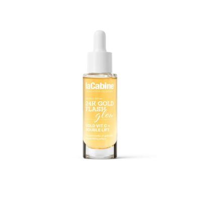 La Cabine Sérum 24K Gold Flash Glow Soin du Visage Raffermissant 30ml
