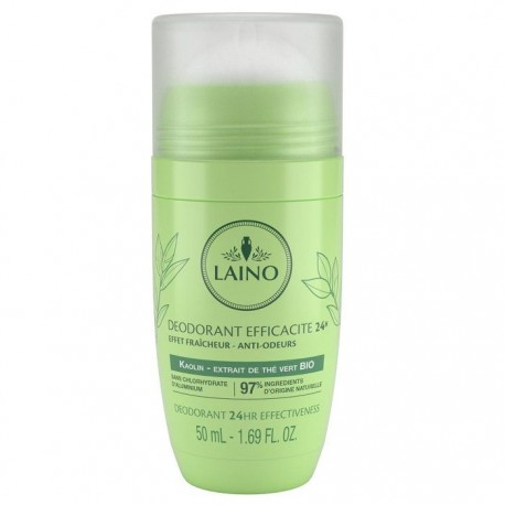 LAINO Déodorant Efficacité 24h Thé Vert 50ml