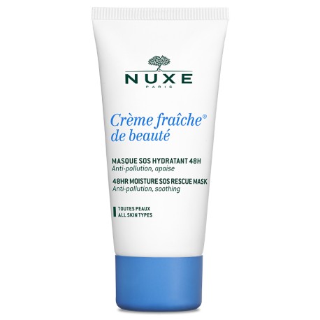 Nuxe Masque hydratant Crème fraîche de beauté Masque sos hydratant 48h  50 ml