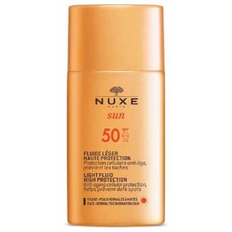 NUXE SUN FLUIDE LEGER VISAGE SPF50 50 ML 