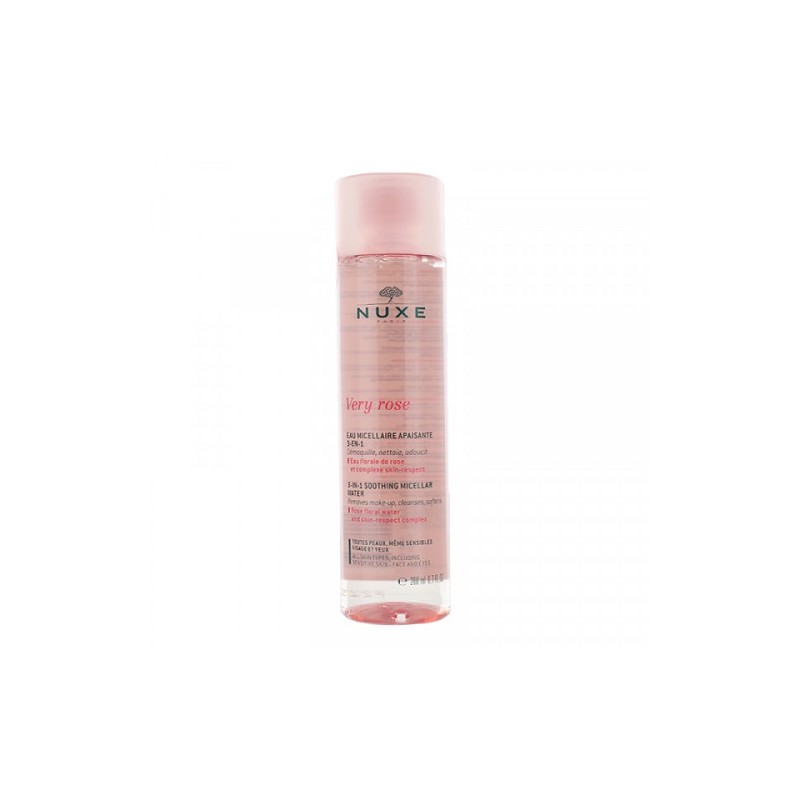 NUXE VERY ROSE EAU MICELLAIRE APAISANTE 3 EN 1 200ML