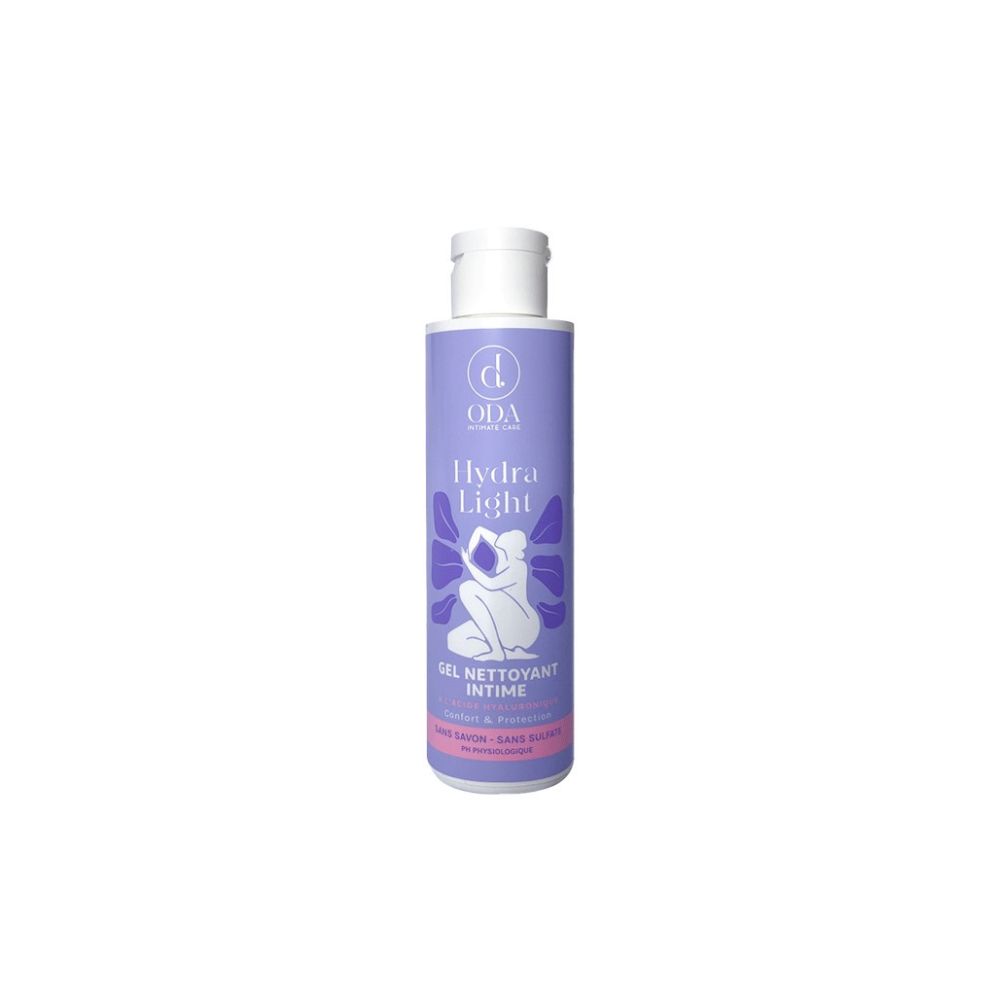 ODA HYDRA LIGHT GEL NETTOYANT INTIME A L’ACIDE HYALURONIQUE 150ML