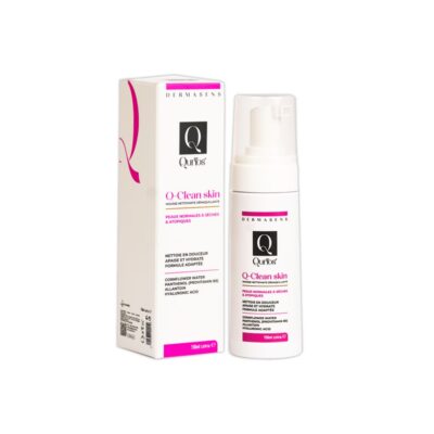 Q-clean skin : Mousse Nettoyante – Peau normale à sèche et atopique