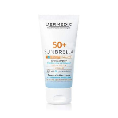 DERMEDIC Ecran Crème solaire SPF 50+ Peaux mixte à grasse   50 ml