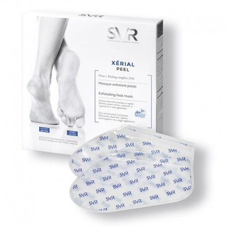 SVR XERIAL PEEL MASQUE PIEDS BOITE DE 2 CHAUSSETTES