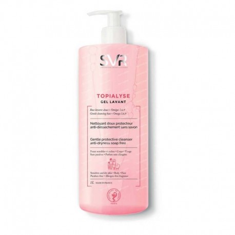 SVR TOPIALYSE GEL LAVANT FLACON POMPE 1L