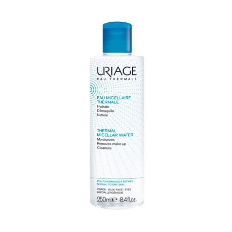 URIAGE Eau micellaire Thermale Peaux Normales à Sèches  250ml