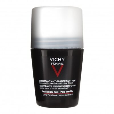VICHY HOMME DÉODORANT PEAUX SENSIBLES  50ml