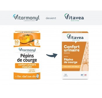 VITAVEA VITARMONYL Pépins de Courge 60 capsules