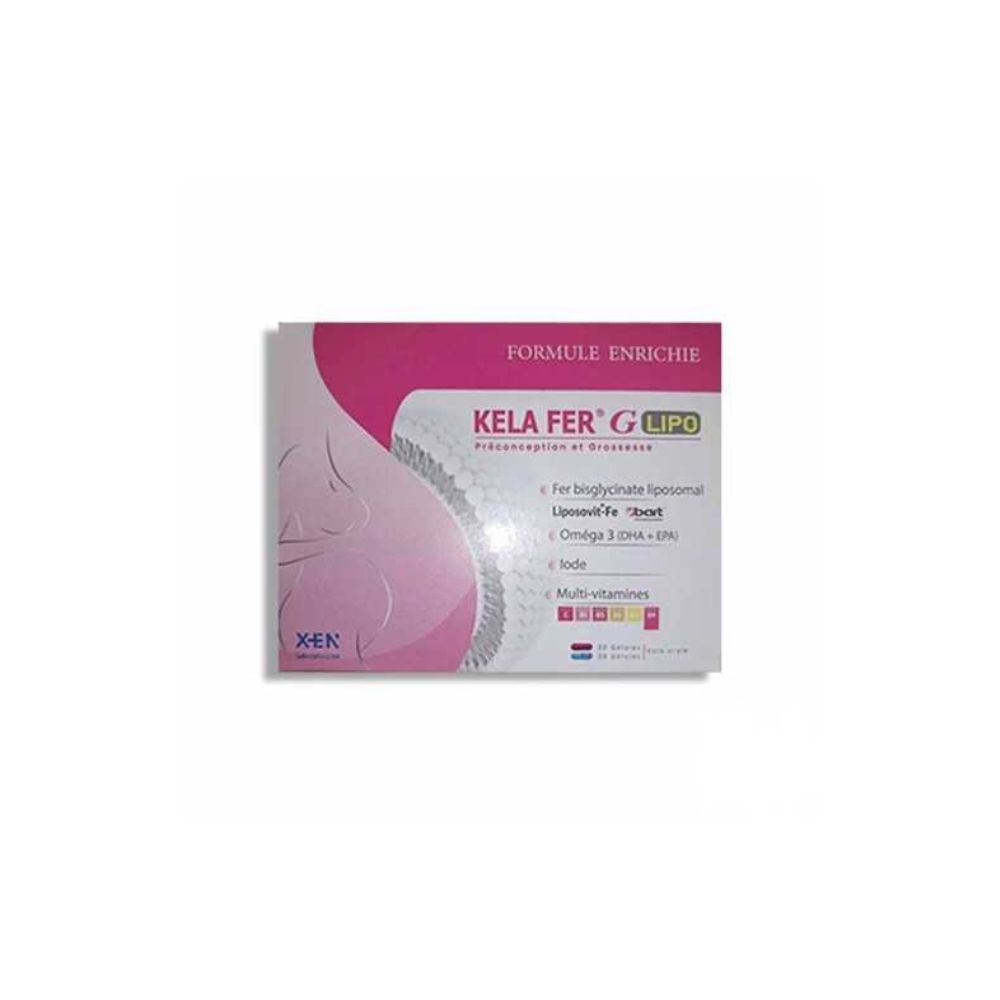 XEN KELA FER G LIPO 60 GELULES